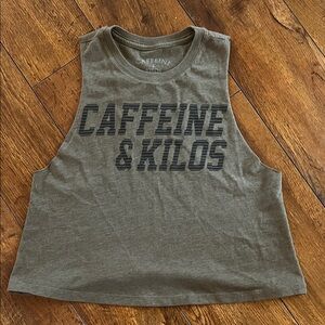Caffeine&Killos Crop Tank